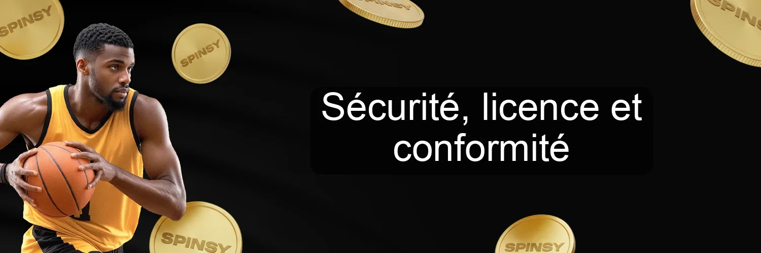 Sécurité, licence et conformité